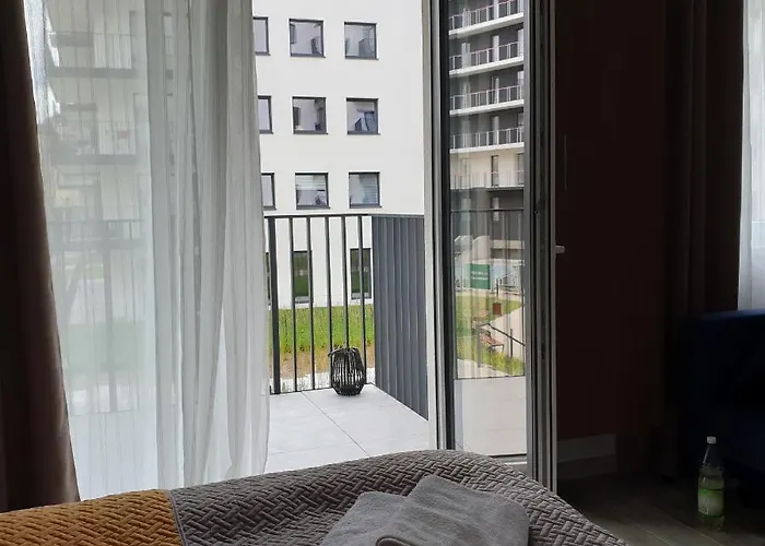 Q Silver -klimatyzowane Przy Manufakturze Z Garazem Gratis, Fv Апартаменты