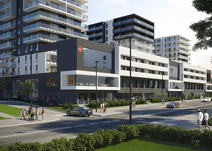 Q Silver -klimatyzowane Przy Manufakturze Z Garazem Gratis, Fv Апартаменты